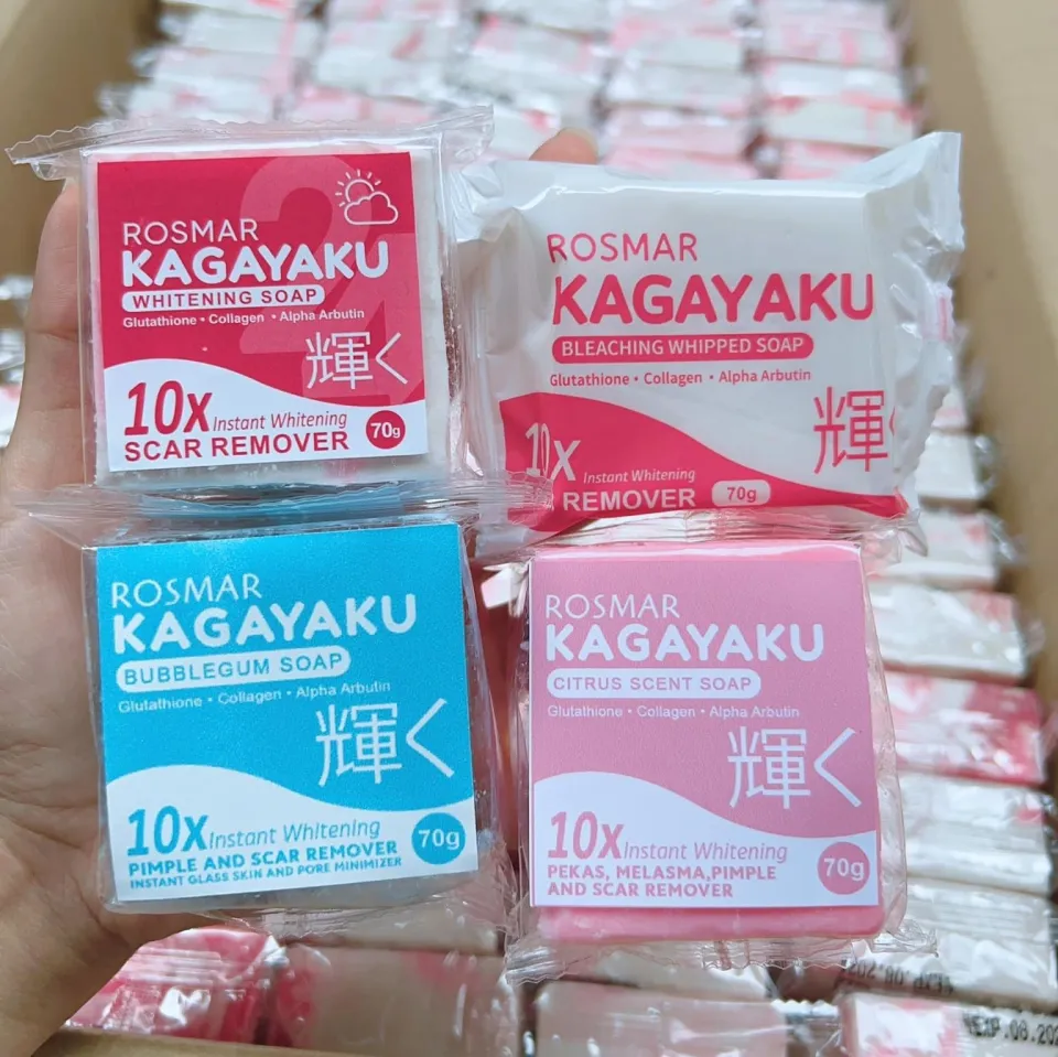 Rosmar Products Kagayaku Soap / Kagayaku Set / Bleaching Whipped Scrub /  Lotion / Cream / Capsules / UWU / Charcoal / Ice Ice Baby / Foam Wash /  Rejuvenating Set / Extreme Set / Hydra Set (Authentic, Authorized Seller) |  Lazada PH