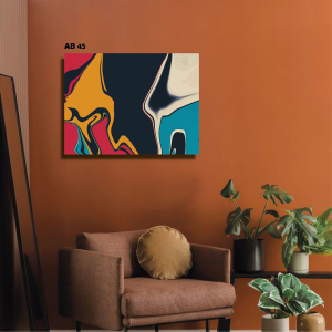 Hiasan Dinding Motif Abstract Minimalis Ukuran 30x40 - Wirar Store