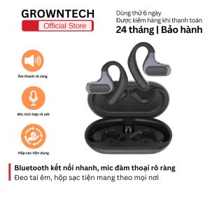 Tai nghe Bluetooth Tahada F8 – Âm thanh rõ mic gọi ổn định pin trâu hộp sạc tiện lợi đeo êm