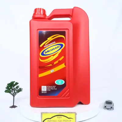 Pertamina Mesran B SAE 40 5 Liter API CD/SF Oli Mobil Mesin Diesel Pelumas Original