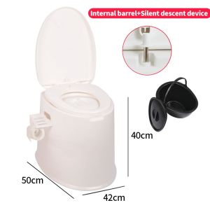 Trove  Toilet Portable Plastic Toilet Duduk Kloset Duduk Portable Lansia Wc Duduk Toilet Jongkok