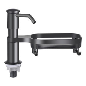 Soap Dispenser Kitchen Sink Liquid Soap Dispenser Dishwashing Pump Extension Tube Household Detergent Pressure Extractor Bathroom Chrome-Finished Extender