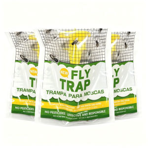 【SG】Non-toxic insect product fly trap - Outdoor hanging fly trap一次性 fly trap for fruits Large bag fly trap
