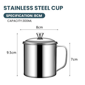 Drinking Cup// Coffee Cup //Water Cup Food Grade Stainless Steel Multi Size Available