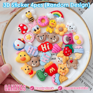 [2025 New Design] [Msia Ready Stock] Cahayas Adhesive 3D Sticker Water For Water Bottle Phone Case Laptop DIY Sticker Cute Laptop Notedbook Art Craft Deco Kuromi Sanrio Melody Cinnamonroll Mickey