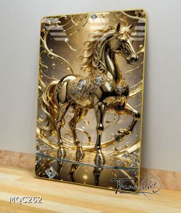Tranh Ngựa Bát Mã tráng gương 9