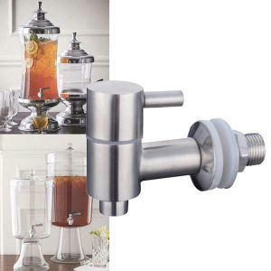 SUS304 Wine Barrel Faucet Beverage Dispenser Faucet Oak Barrel Faucet Recplacement