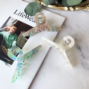 [SG | Premium & Tight] 10.5cm Super Smooth Acetate Fiber Big Hair Claw Hair Clip Beautiful Hair Grip hair accessories for women Dress Up