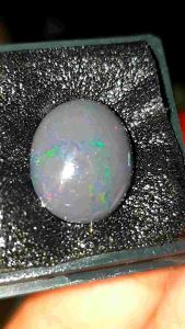 batu black opal abu solid asli banten