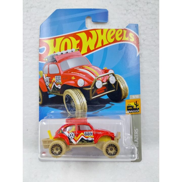 Hot Wheels TH Reg VW Volkswagen Baja Bug Merah Treasure Hunt Reg