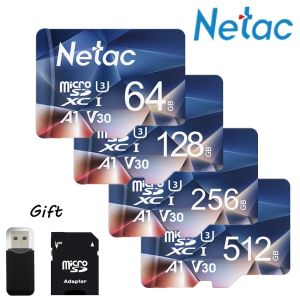 💖Miễn Phí + COD + Hàng Có Sẵn💖Netac Thẻ Nhớ Micro SD Mới Thẻ Nhớ Flash 512GB 256GB 128GB Cho Thẻ Nhớ 4K 100 MB/giây Máy Ghi Hình Lái Xe Giám Sát