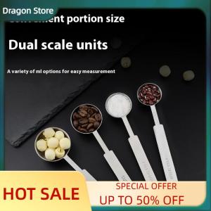 Dragon 1 4Pcs Coffee Scoops Long Handle 304 Stainless Steel Tablespoon Stackable Kitchen Measuring Spoon Fits Coffee Container