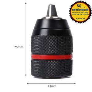 Đầu kẹp mũi khoan AutoLock bằng kim loại 10mm - 13mm San Ou | Đầu khoan thay thế hàng cao cấp