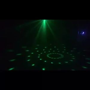 LED Party Lights Lamp with Remote Control Dj Lighting RGB Disco Ball Strobe Lamp 7 Modes Music sound activated Home Birthday Christmas Wedding Party Forest Romantic