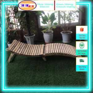 Ghế thư giãn gấp gọnghế lười bằng gỗ tự nhiêngiường văn phòng nghỉ trưa