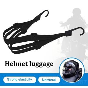 SKY E-COMMERCE CO.Ltd COD Motorcycle Universal Helmet Rope Hook 60CM universal motorcycle helmet mesh luggage Net