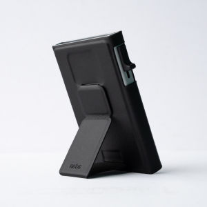 nobs atlas - quick access 6-card case wallet with stand
