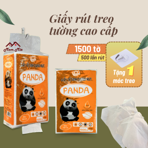 Khăn giấy rút treo tường cao cấp dày 3 lớp 1500 tờ với 500 lần rút - S20400
