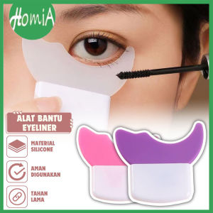 Alat Bantu Cetakan Maskara 3 In 1 Bahan Silikon Model Tutup Botol / Eyelash Brush Baffle Reusable / Aplikator Bulu Mata Pencetak Eyeliner Eyeshadow Super Halus & Lembut Aksesoris Make Up Kecantikan Multi-fungsional - HOMIA