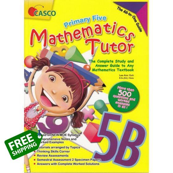 One, Two, Three ! หนังสือ PRIMARY MATHEMATICS TUTOR 5B CASCO | Lazada.co.th