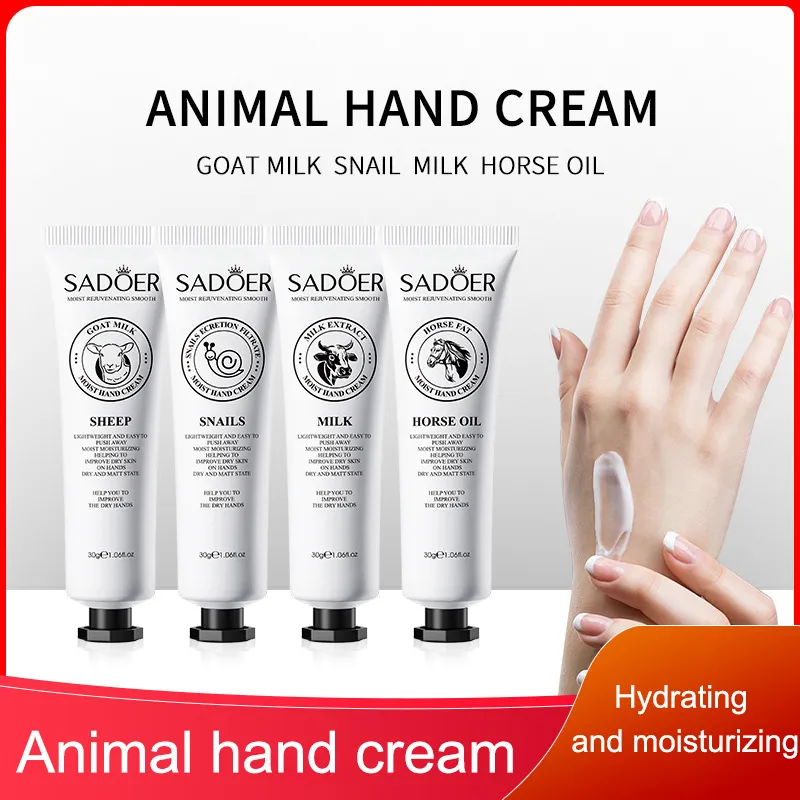 SADOER Moisturizing Perfume Hand Cream GOAT MILK/MILK