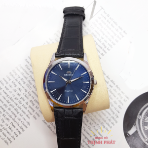 Đồng Hồ Nam ORT Dây Da Kính Sapphire Chống Nước