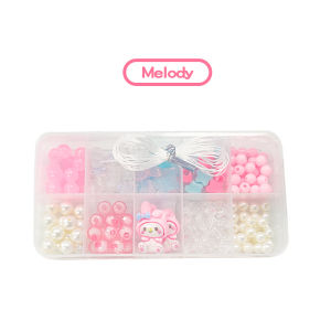 Mamibayi Diy Beaded Perempuan Manik Gelang Kalung Mainan Edukasi Anak