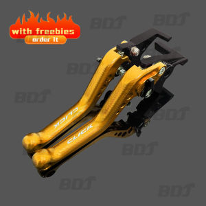BDJ For Honda Click 125 150 160 Click125 Click150 Click160 Brake Clutch Lever Handle Grip Bar End 3D Pattern Modified Adjustable Cnc Set