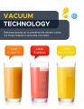 (Krafter) Gold Vacuum Blender /Portable blender / Juicer / Blender for smoothie/ Fruit Juice / Baby Food /Baby Puree Mixer / mother day gift /  ★ 24h~48h dispatch. 