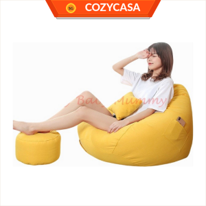 【COZYCASA】Beanbag Sofa Chair with Soft Cushioning / Floor Lounger / Living Room Seat