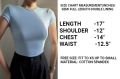 BASIC Double Lining Full Length Top Short sleeve Basic Plain T Shirts Top for women Cotton Spandex Slim Fit Body Hugging T-shirt Top XS-S free size. 