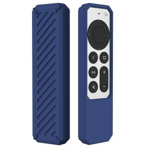 Silicone Case for Apple TV 4K Remote 2023 | Anti-Slip Shockproof Cover | Stain-Resistant Soft Protector for Siri Remote Control