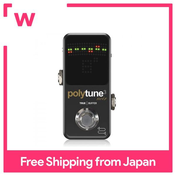 tc electronic Polyphonic Mini Tuner POLYTUNE 3 NOIR | Lazada PH