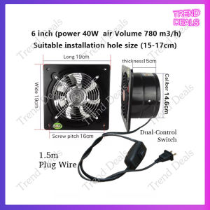 Reverse Exhaust fan 6/8/10/12in Ventilation fan Two-way exhaust fan Powerful fan
