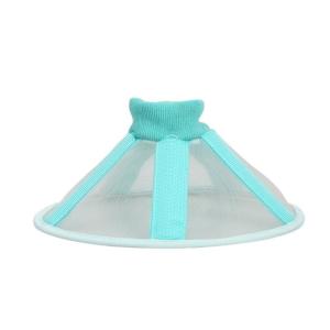 Seethrough Pet Recovery Collar Protective Cone For Dog Cats After Surgical Adjustable Neck Size Collar Prevent Licking