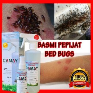 HOT SELLING🔥🔥🔥 SPRAY UBAT pepijat hama organik BEDBUGS CAMAY REPELLENT TIADA BAU.