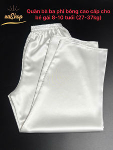 NaShop - Áo bà ba bé gái 8-10 tuổi áo bà ba tay lỡ L06 tay dài tay loe tay ngắn áo bà ba truyền thống áo bà ba tân thời áo bà ba lụa satin áo bà ba gấm phối voan thời trang bé gái 26-30kg