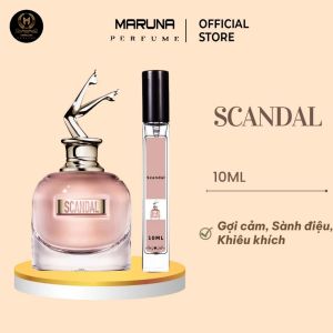 Nước hoa nữ Scandal By Night Hương Thơm Nữ Tính Ngọt Ngào Quyến Rũ Chai10ml - Maruna Perfume