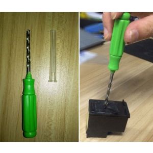 Tools Cartridge Printer Obeng Bor Tangan 3.6mm Infus Cartridge Canon 810 811 47 57 40 41 830 831 740 741 745
