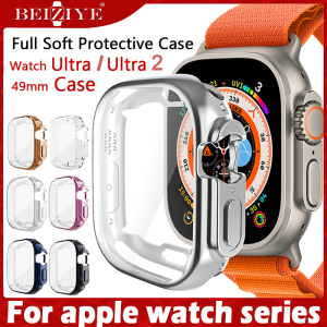 For apple Watch Ultra / Ultra 2 49 มม ฝาครอบป้องกันหน้าจอ TPU สำหรับ For apple Watch Ultra2 49 มม กรณีนาฬิกาฝาครอบป้องกันหน้าจอ acceccories