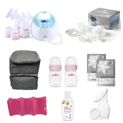 Spectra - S1+ Hospital Grade Double Rechargeable Breast Pump With Handsfree And Free Gifts