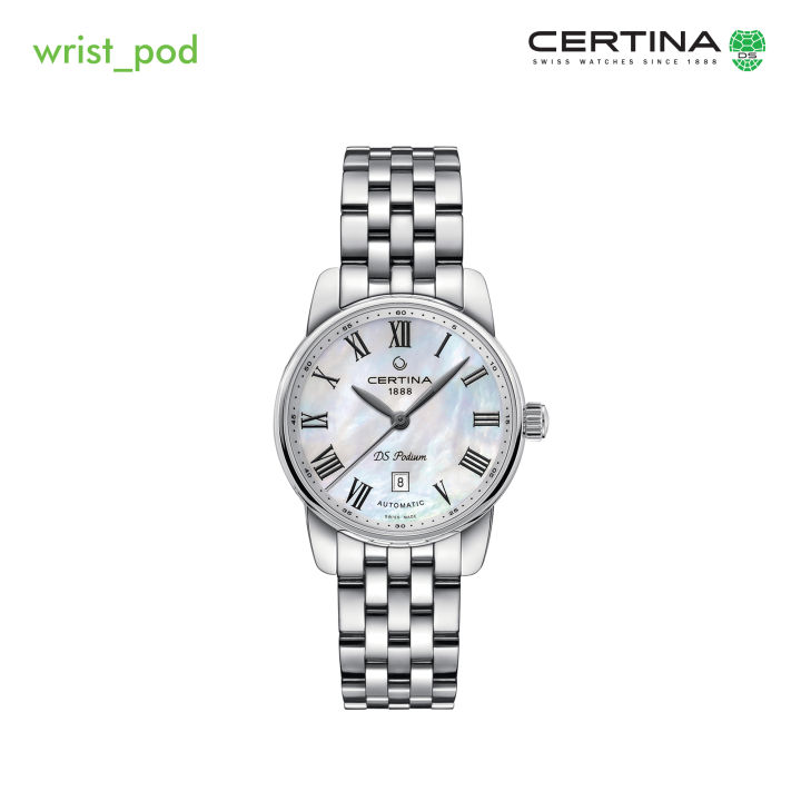 Certina DS Podium Automatic Ladies Watch Stainless Steel C001