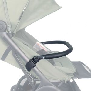 Stroller Armrest For Bugaboo Butterfly Buggy Bumper Bar with Leather Cover Adjustable Foldable Baby Replacement Accessories