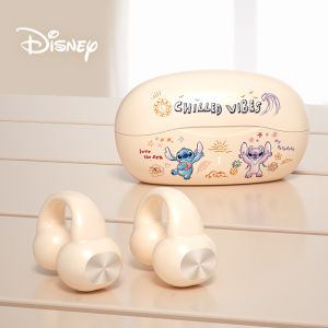Disney Clip-on Tai nghe không dây âm thanh độ trung thực cao tai nghe chất lượng tiếng ồn hủy bỏ Video Trò chơi Dual Host Tai nghe bluetooth thể thao