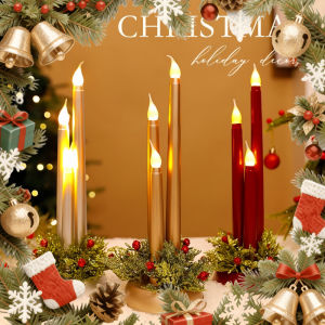 Adale เทียนอิเล็กทรอนิกส์ เทียน LED เทียนประดับ เปลวไฟพลิ้วไหวสะเหมือนจริง โรแมนติก สร้างบรรยากาศ