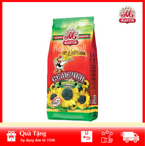 [HÀNG CÔNG TY NHẬP KHẨU] Hạt hướng dương MARTIN hiệu con vịt Nga 500g