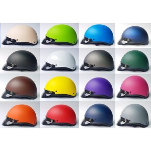 DANSHOP Thời Trang - An Toàn [ ẢNH THẬT - Siêu Rẻ ] Nón Bảo Hiểm Nửa Đầu Như Hình 17 Màu - MŨ 1/2 Cam Kết Chất Lượng