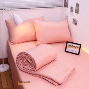 Set Chăn Ga Gối 4 Món Cao Cấp TENCEL MICRO Có CHĂN CHẦN BÔNG Tone Màu Sang Trọng - ADU79