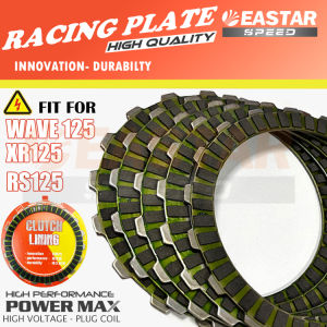 Racing Clutch Lining and Clutch Spring for Xrm125 Wave125 Rs 125