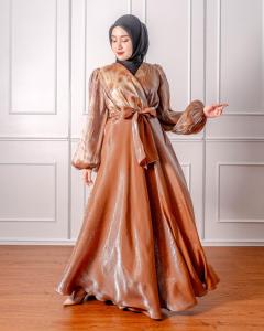 Fc Dunia Gamis / Gamis Shimer Abstrak / Gamis Muslim Wanita / Busana Muslim Wanita / Gamis